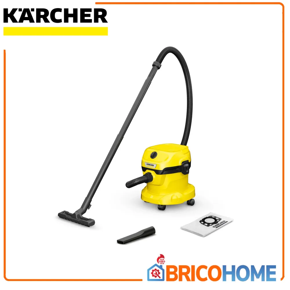Kärcher Aspirapolvere solidi e liquidi 1000W WD 2 Plus Supply