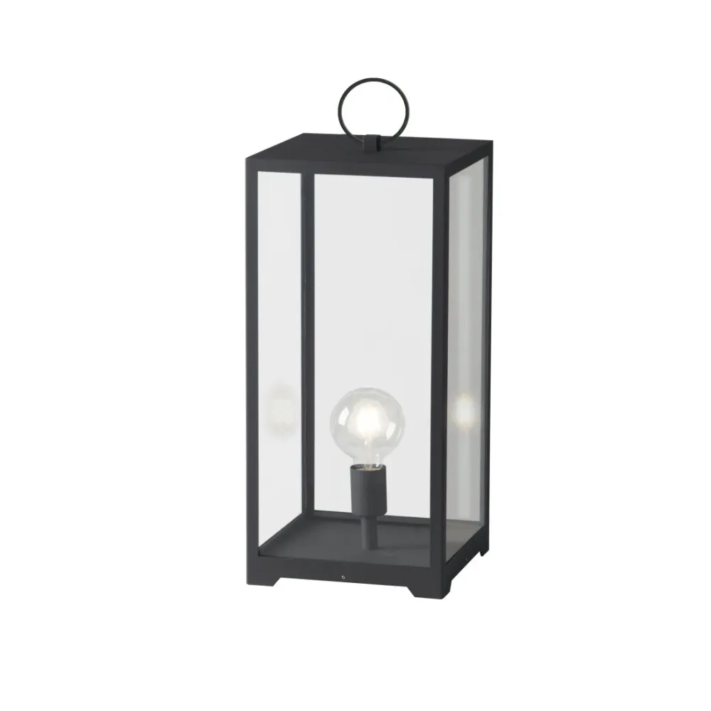 Mirage - Lanterna portatile moderna da esterno IP44, con cavo 250cm, grigio antracite