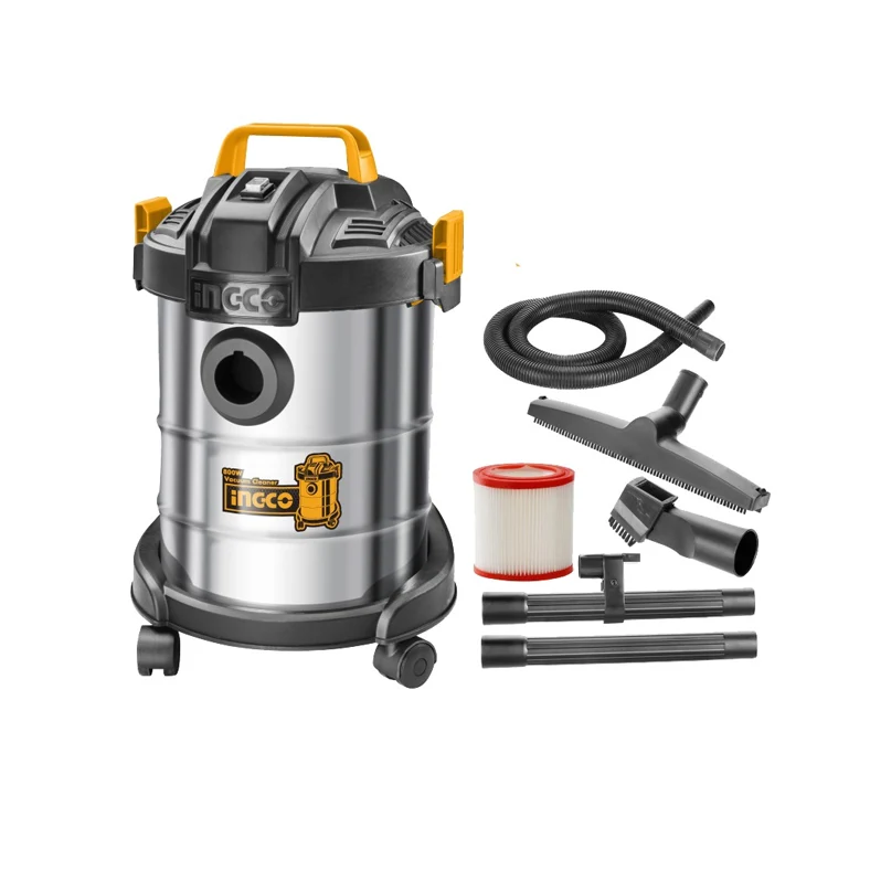 Wet & Dry Vacuum Cleaner 800W 12L INOX 800W INGCO Hot on Sale