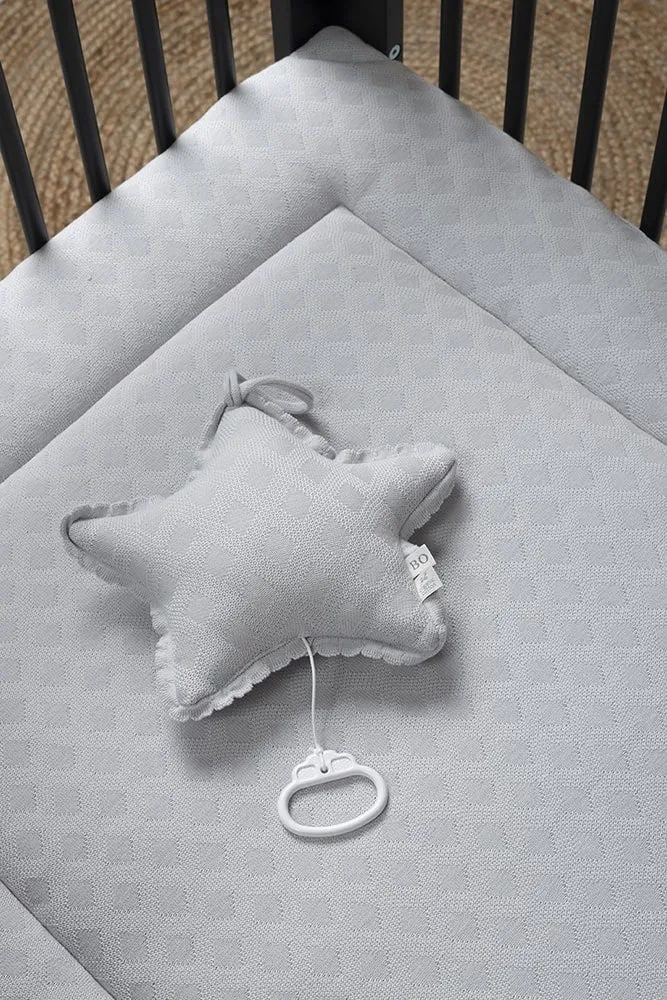 Baby's Only Tappeto per box Reef Dusty Grey 75x95cm