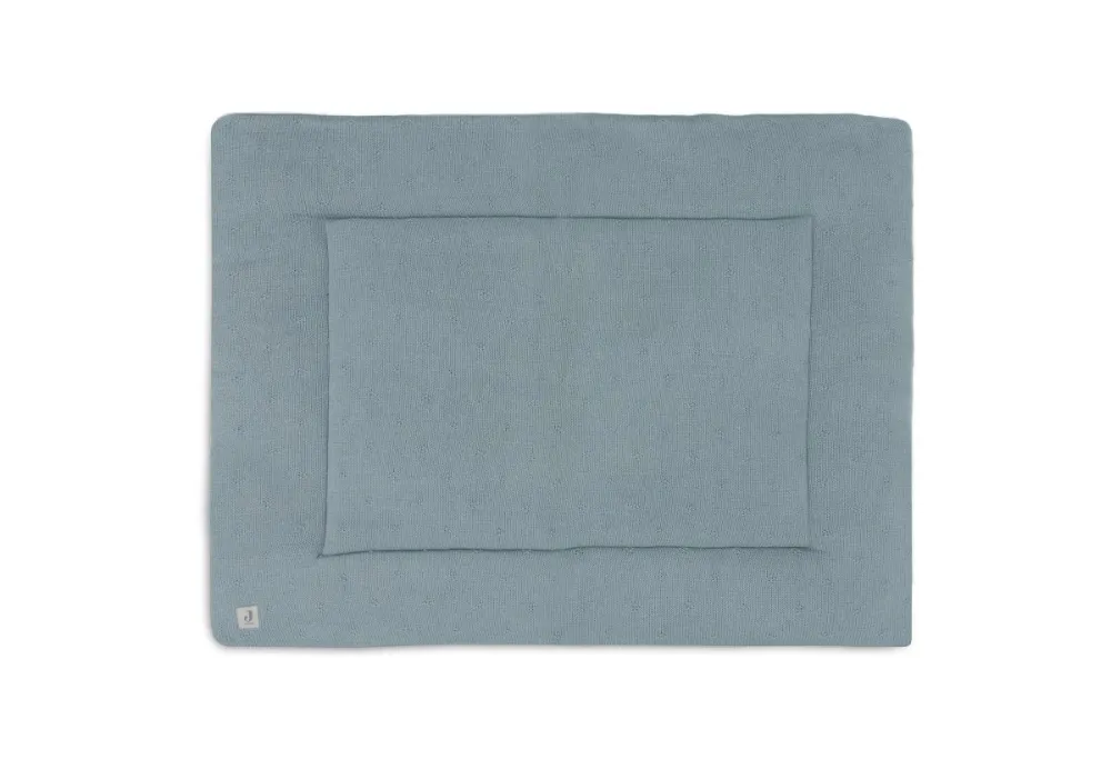 Jollein Tappeto da boxe Cosy Knit Sea Green 75 X 95 cm