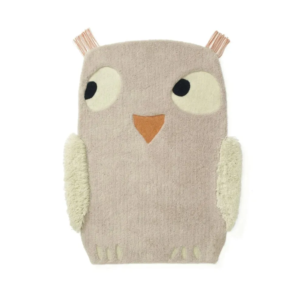 <tc>Kid's Concept</tc> Tappeto Gufo Rosa