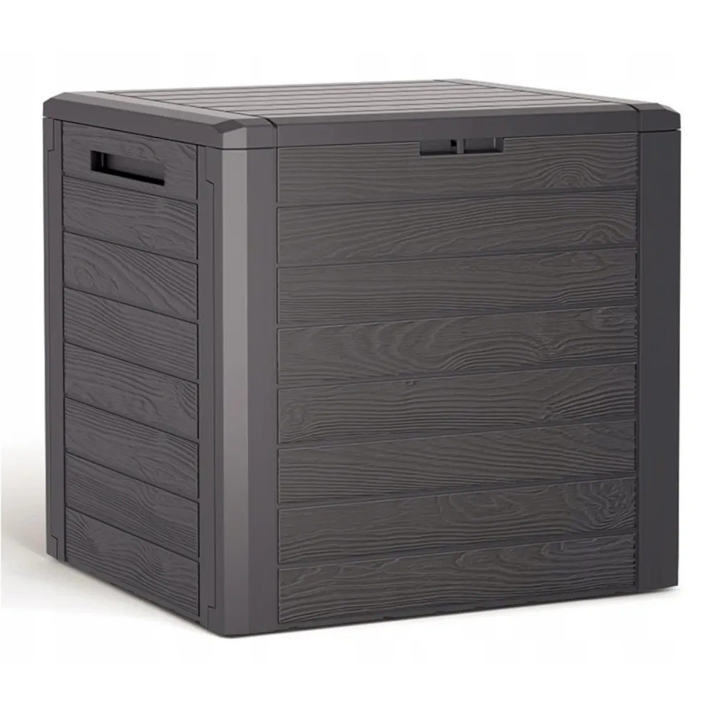 Cassa per Attrezzi Garden Storage Box Deck Chest Lockable UV Resistant Patio Balcony 140L