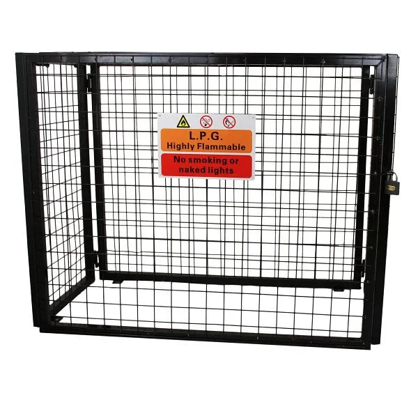 KuKoo deposito bombole di gas deposito bombole di gas elevato 90 cm 24666 con Chiusura Chiave