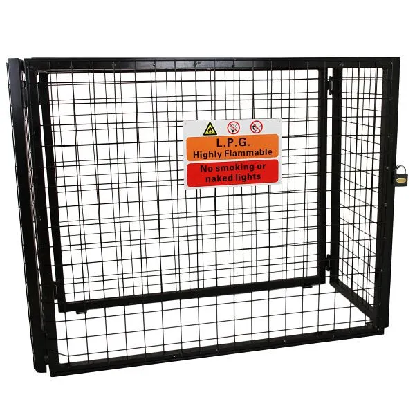 KuKoo deposito bombole di gas deposito bombole di gas elevato 90 cm 24666 con Chiusura Chiave