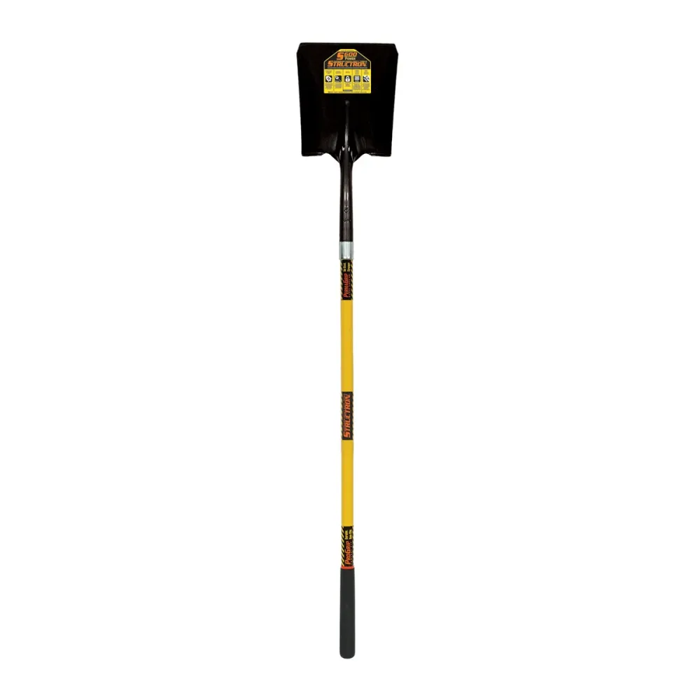 Seymour 49562 14 Ga. #2 Square Point Front Turn Step Shovel w/ 48 . Resina rinforzata Handle