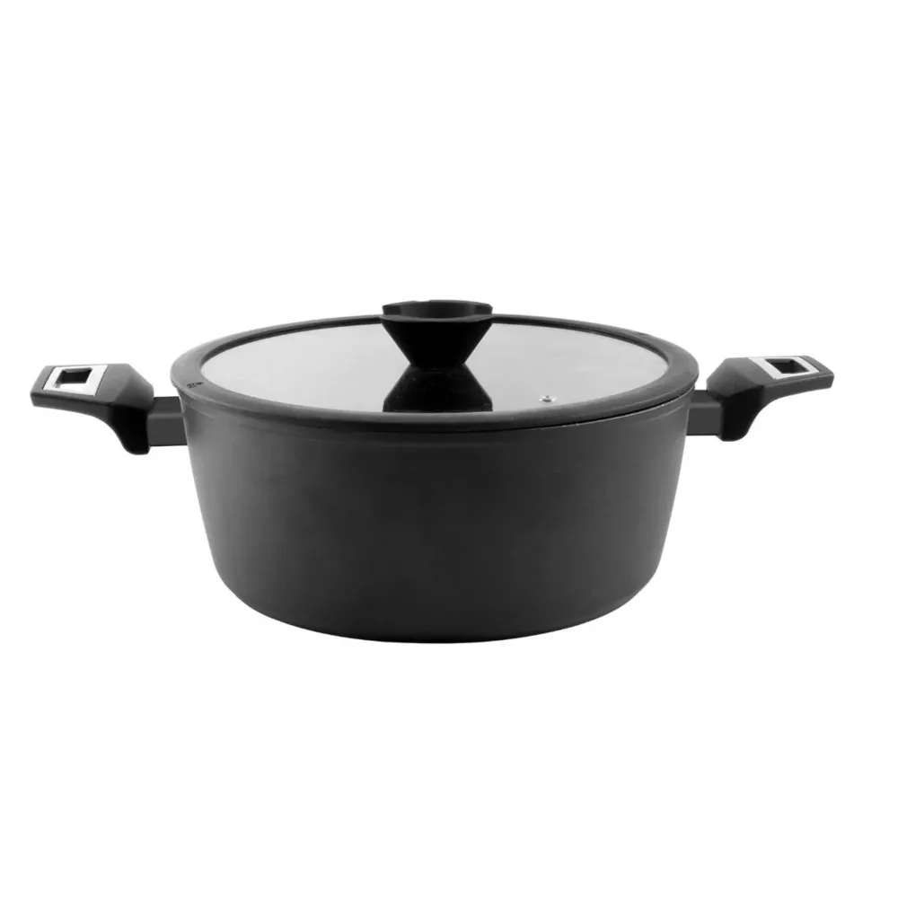 SOGO - OLL-SS-23180 - Casseruola alluminio antiaderente - 28 cm - Anche per piani induzione