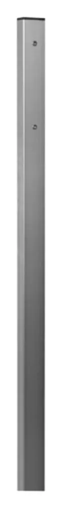 HUBER Supporto laterale per cassetta postale AG 30x60 mm 1,8 m acciaio cromato
