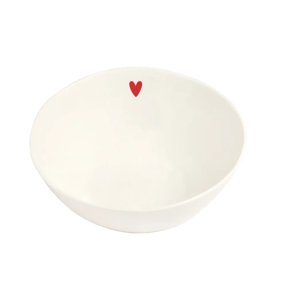 Insalatiera Cuore rosso