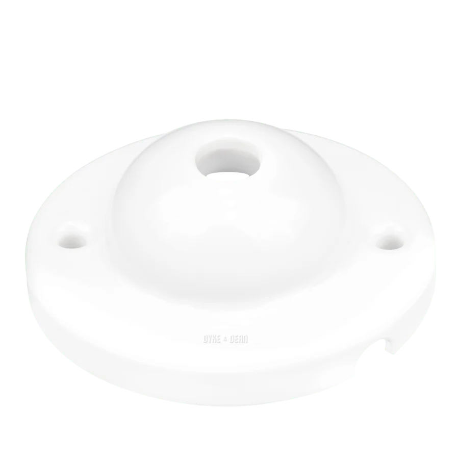 ROSONE CERAMICA BIANCA DOPPIA CUPOLA DYKE & DEAN