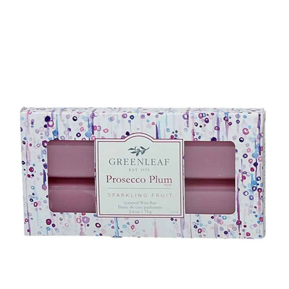 Barrette di cera Greenleaf - Prosecco Plum, 73g