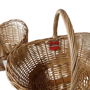 SET COPPIA CESTE VIMINI