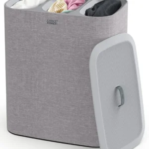 Cesto portabiancheria Tota Trio 90L 3x 30L grigio