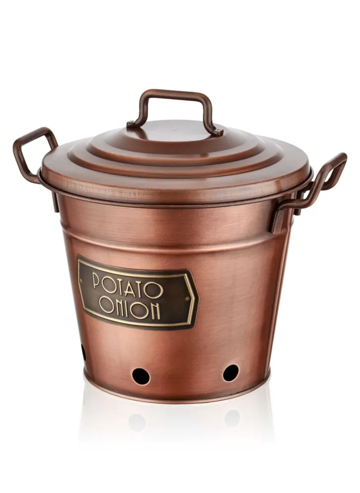 Il secchiello per cipolle Mia Potato - Rame Selected Products - 871