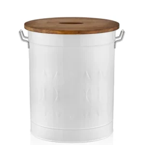 Il portabiancheria Mia Prism bianco Selected Products - 871