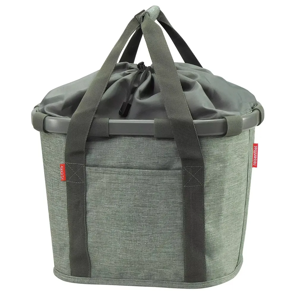 KLICKfix reisenthel Bikebasket 15 - Cestino manubrio 35 cm (twist sage)