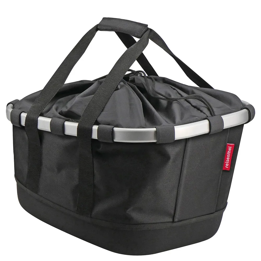 KLICKfix reisenthel Bikebasket GT 21 - Portapacchi cesta (UniKlip 2) (schwarz)