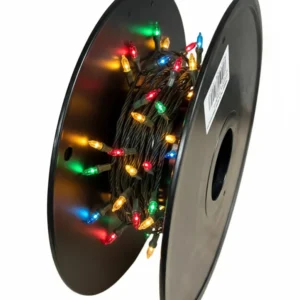 Rullo di avvolgimento per catena luminosa