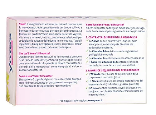 Ymea Silhouette Integratore Alimentare, Pastiglie per un Controllo del Peso...