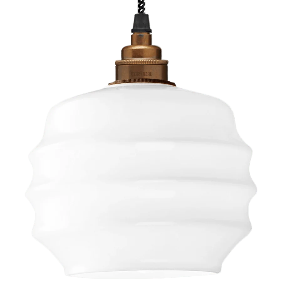 CIONDOLO RIPPLE OPALINE SHADE SMALL DYKE & DEAN
