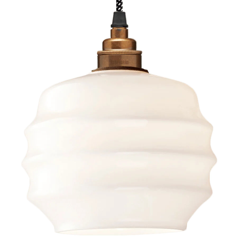 CIONDOLO RIPPLE OPALINE SHADE SMALL DYKE & DEAN