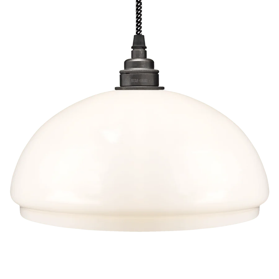 LAMPADA CUPOLA VETRO OPALE SMALL DYKE & DEAN