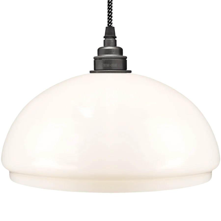 LAMPADA CUPOLA VETRO OPALE SMALL DYKE & DEAN