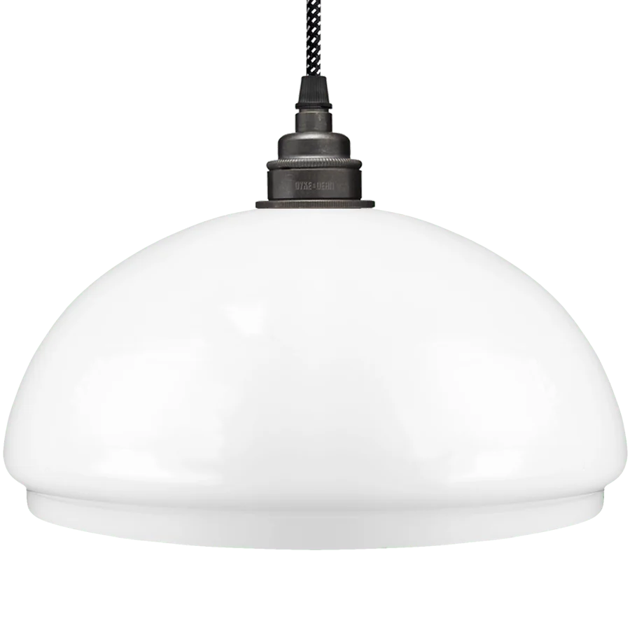 LAMPADA CUPOLA VETRO OPALE SMALL DYKE & DEAN