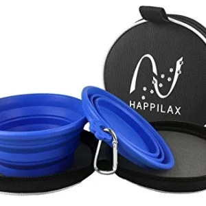 Happilax Ciotole pieghevoli per cani e gatti di taglia piccola, media e...