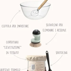 Kit Rinfresco Lievito Madre - Vetro
