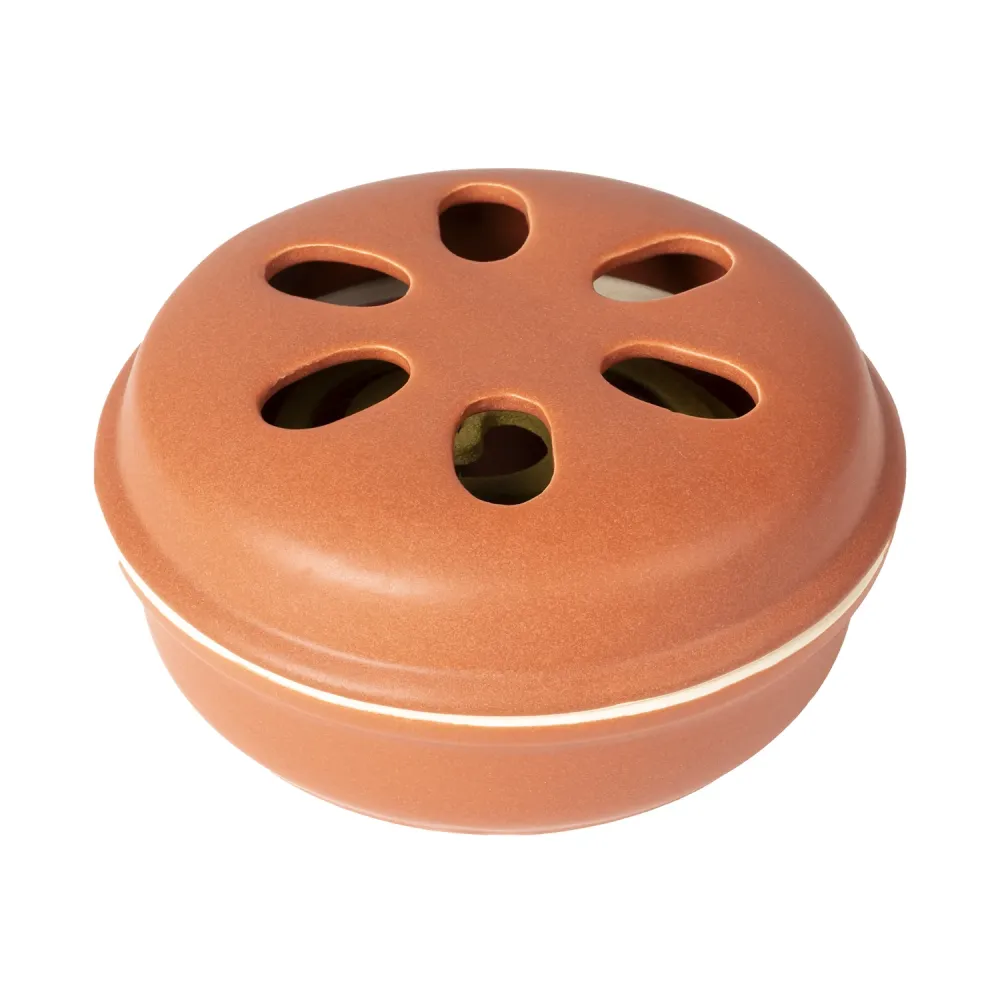 CITRONÈ - Coccio con 10 Spirali al profumo di citronella