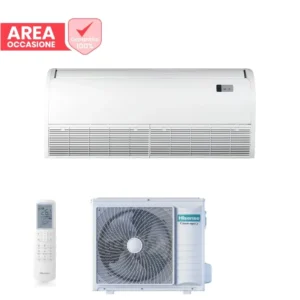 AREA OCCASIONI Climatizzatore Condizionatore Hisense Inverter Soffitto / Pavimento serie SUPER 36000 Btu AUV105UR4RC8 + AU...