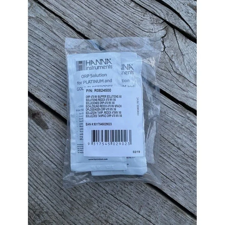 Zodiac - Soluzioni modello ORP 470 mV 6 pezzi Accessorio di calibrazione per piscina