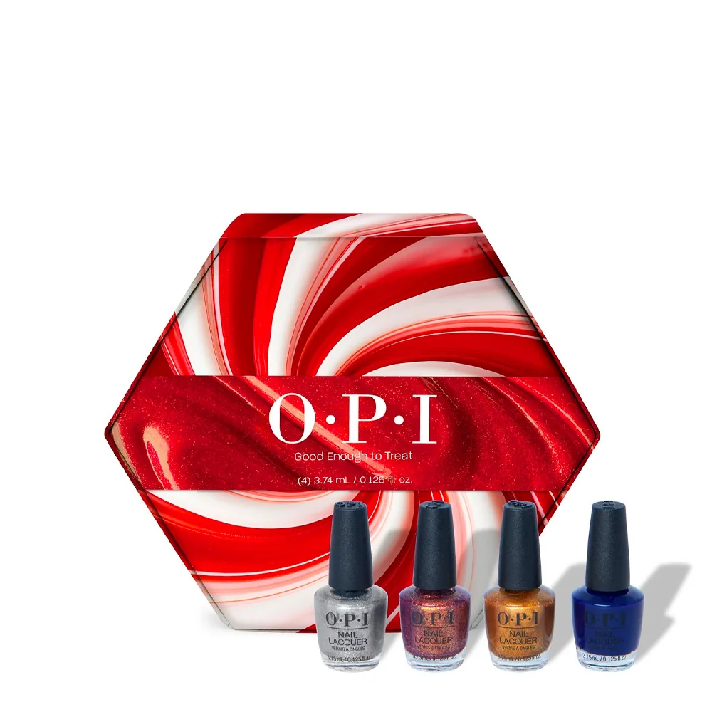 OPI Nail Lacquer Holiday 25 Good Enough To Treat 4x12.75ml - cofanetto smalti