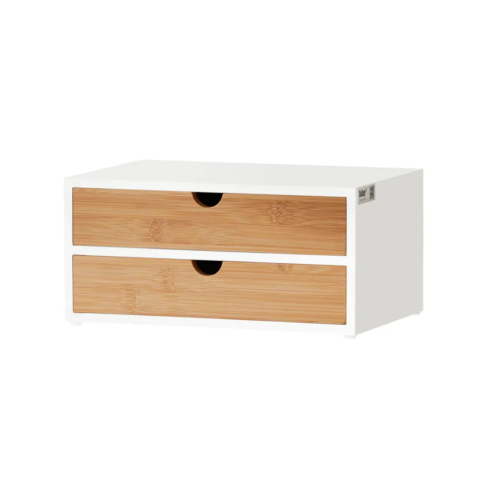 SoBuy Cassetto porta capsule bambù 30x20x14cm FRG180-WN