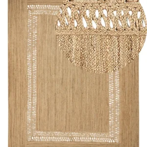 Tappeto iuta camoscio 300 x 400 cm YENIKOY (ISO 9001)