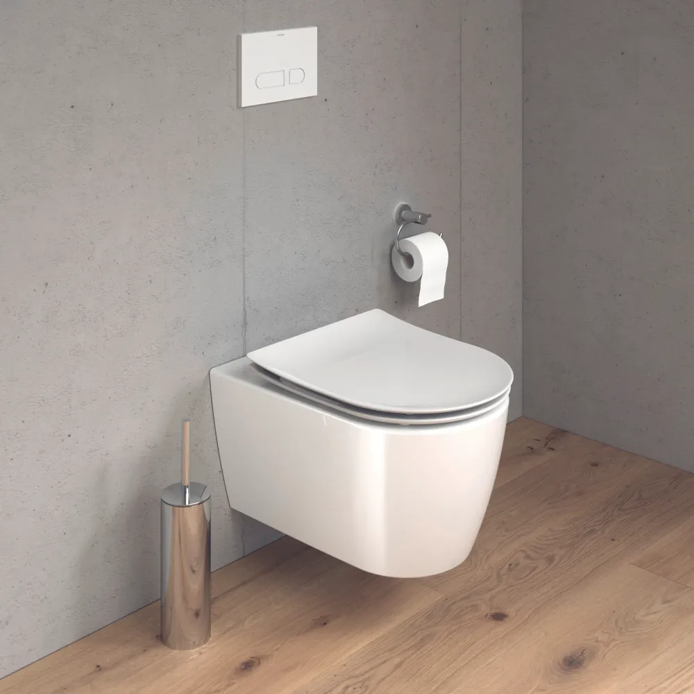 Duravit Soleil set WC sospeso con sedile - fissaggio nascosto