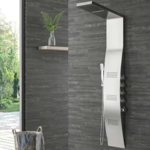 Colonna Doccia Idromassaggio Termostatica Con Cascata
