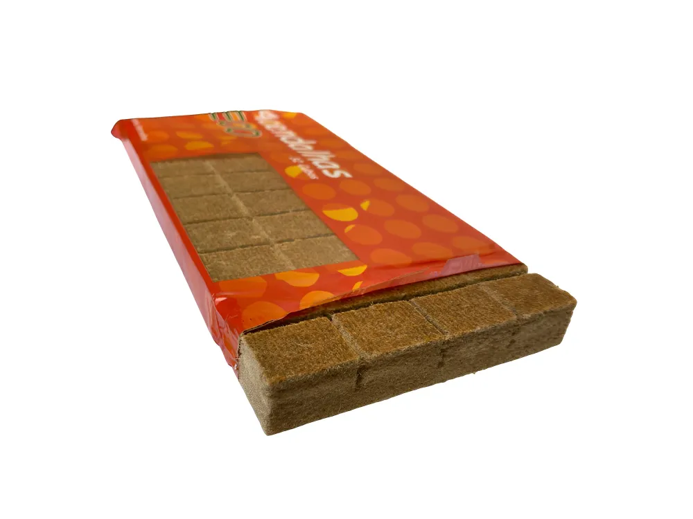 Accendifuoco Ecologici 32 Cubetti Chama Vermelha Set da 24 Pezzi