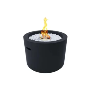 Biocamino da terra nero RODI DIVINA FIRE di Faggio e Quercia