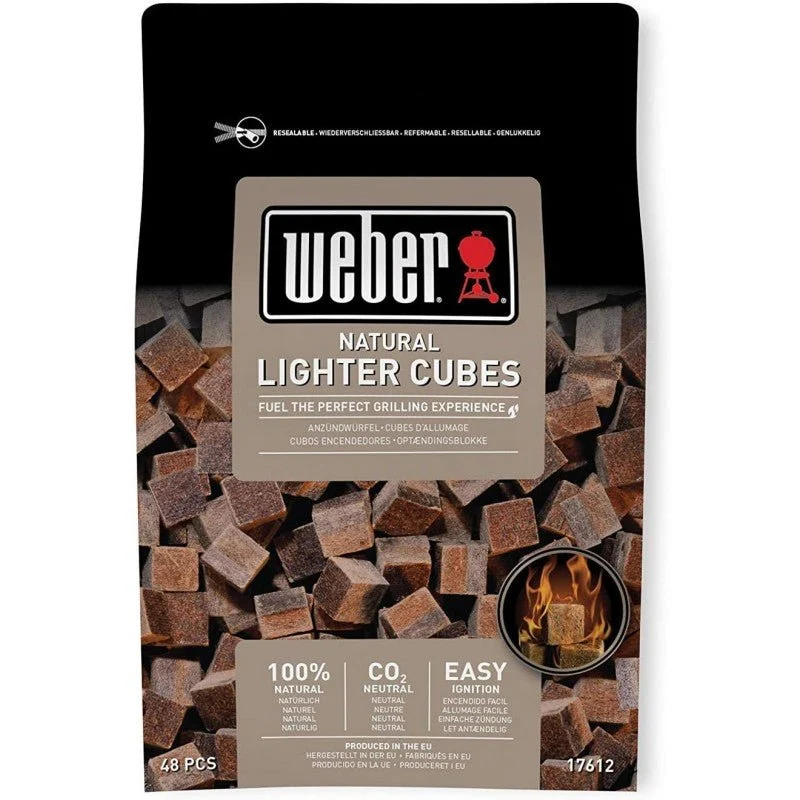 Cubetti Accendifuoco Marroni | Weber per Grigliate e Falò