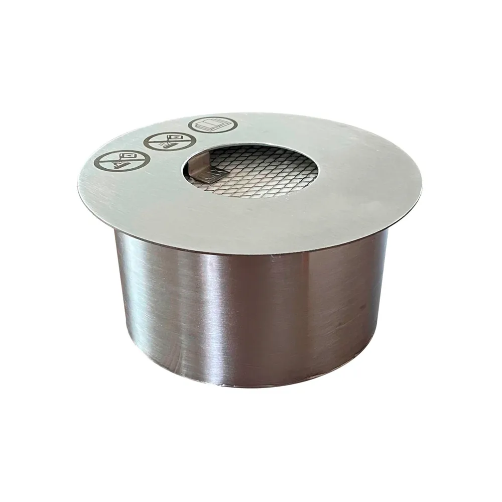 Queimador Bioetanol Inox F9015 Round