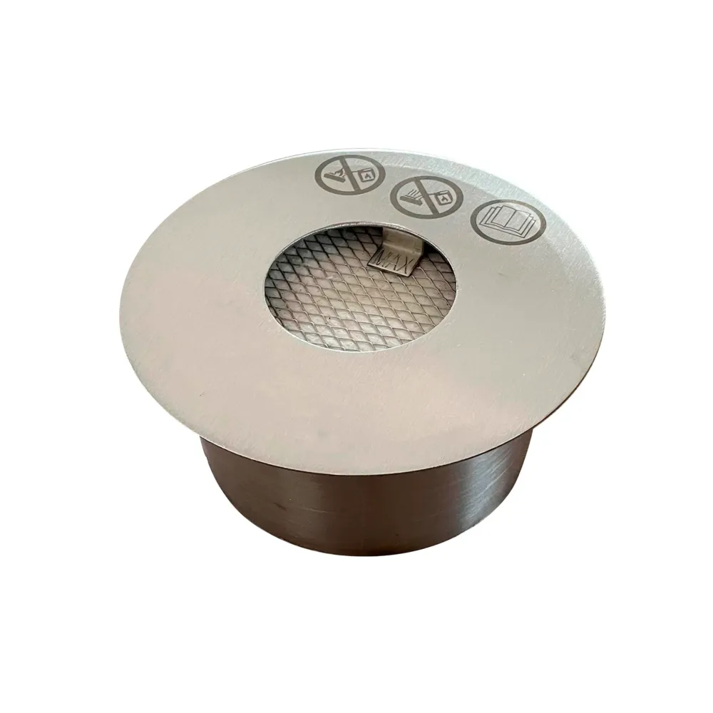 Queimador Bioetanol Inox F9015 Round