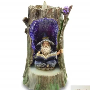 ZenN - Wizzard LED Backflow Incense Burner 4.3x4x6.7”