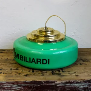 Lampada biliardo verde - 1990