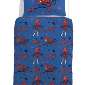 CALEFFI MARVEL Completo copripiumone bimbo Spiderman spidey Unica Singolo