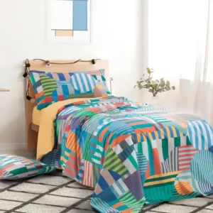 GABEL CAROSELLO Completo copripiumone bimbo Geometric 155x205 Mulicolor Singolo