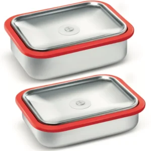 Ⓜ️🔵🔵🔵 Tre Spade Takaje VacuumBox grande - [📦🚨Spedizione immediata!🚚💨] Vaschetta Takaje per sottovuoto, acciaio inox, 2,2 l...