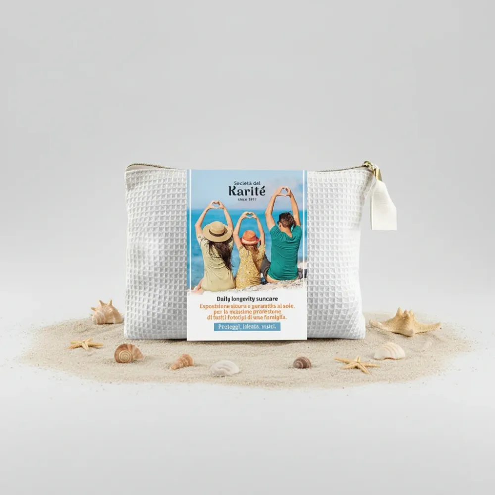 Società del karité - Pochette solari famiglia