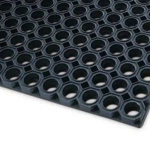 Tappeto d'ingresso DENIOS OM 8.10 per esterni gomma naturale spessore 23 mm 75 x 100 cm 123-232